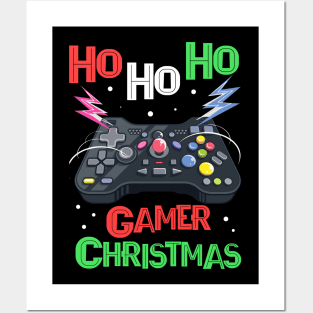 Gamer Christmas Posters and Art